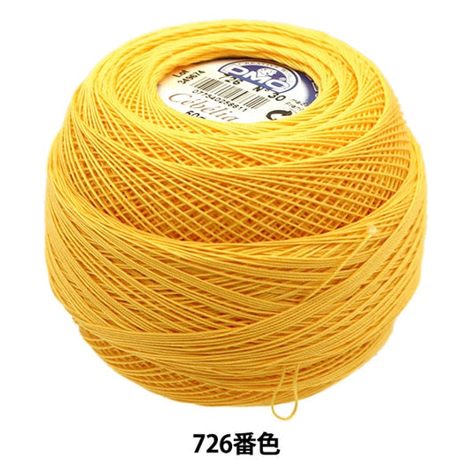 Crochet Thread "Severia #30 50G 726 167A/30" DMC Dewhm Sea