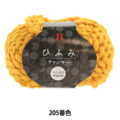 Autunno e invernoFilato "Hifumi Canky 205th Color" Hamanaka