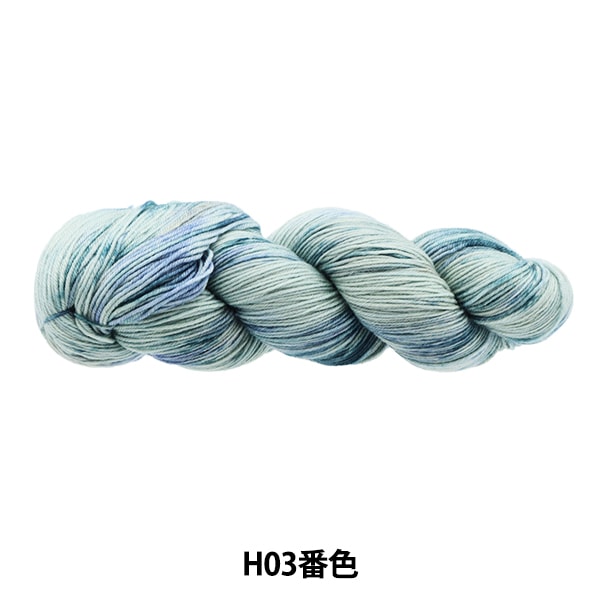 秋冬毛糸 『カラフルテイル ハンドダイ H03番色 AYFS22117』 – Yuzawaya