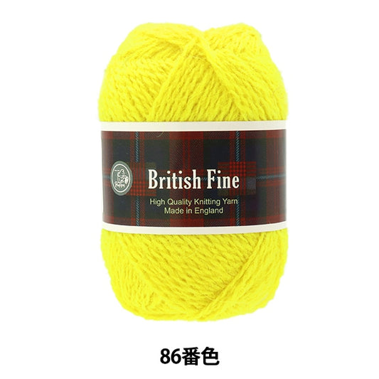 Fall and winterYarn "British Fine (British Fine) 86th color" Puppy