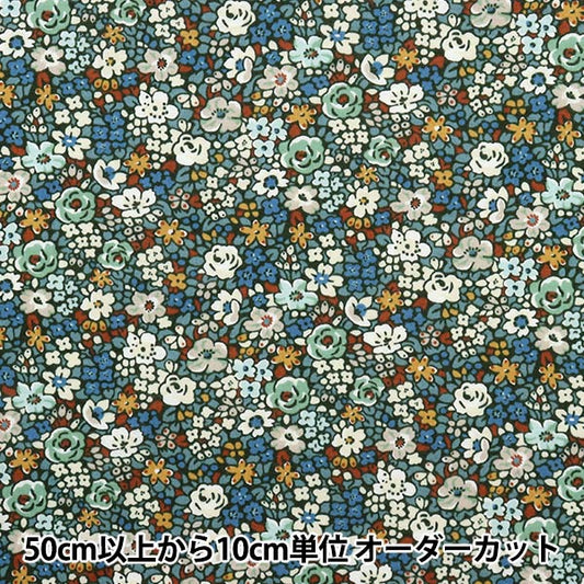 [Da quantità 5] tessuto "Liberty Liberty Print 60/2 Tenjiku Emaruze 3632010t-WK" Liberty Japan Giappone Giappone