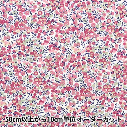 [Da quantità 5] tessuto "Liberty Liberty Print 60/2 Tenjiku Wiltshirebad 36300116-BK" Liberty Japan Liberty Japan