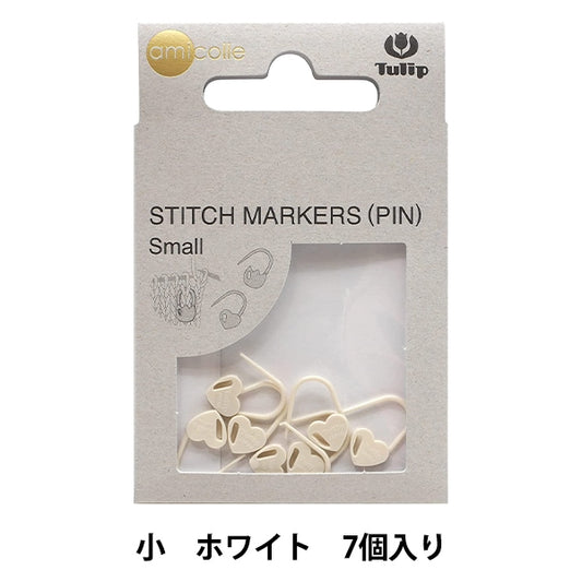 Forniture per maglieria "Dan Kazoe Marker Piccolo cuore Bianco AC-084" Tulipano tulipano