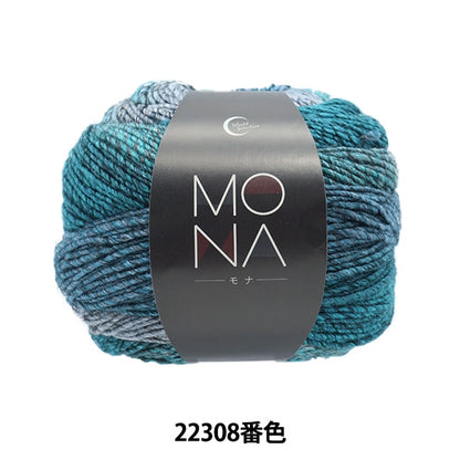 秋冬紗線 “蒙娜（Mona）22308彩色”世界Festa世界Festa