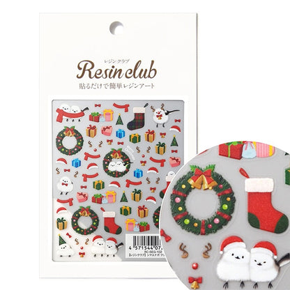 Materiale in resina "Simaenaga Christmas a doppia faccia RC-SEG-102" Resin Club