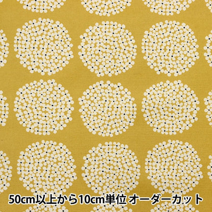 [Aus der Menge 5] FOLFE "10. Canvas Laminat Hordrangea Yellow R-up5553-H" Cotton Kobayashi Cotton Kobayashi Kobayashi.