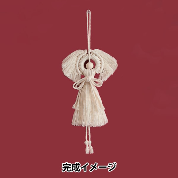 Handicraft kit "Holy Angel White 40951" made with Macrame