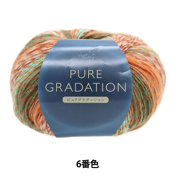 Fall and winterYarn "Pure Gradation 6th Color ZH1915"