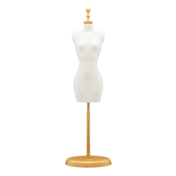 Fournitures de poupée "Doll Plastic Torse Saw White DSA2254"