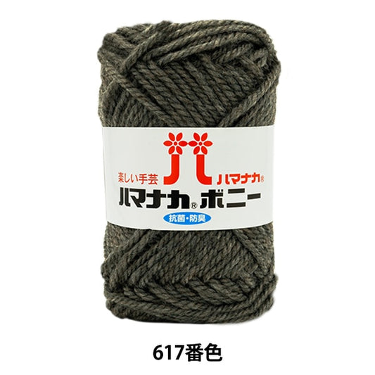 Yarn "Hamanaka Bonnie 617th color" Hamanaka