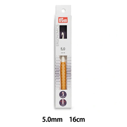 Ferri da maglia "Ergonomia Uncinetti Honey da 16 cm 5,0 mm" Prim