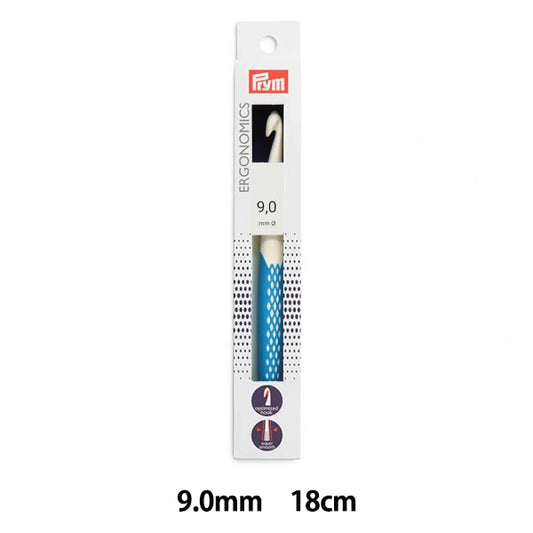 Knitting Needles "Ergonomics Crochet Hooks 18cm Azuri 9.0mm "PRYM Prim