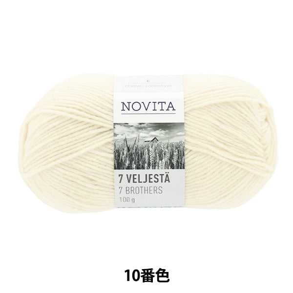 Осень и зимаПряжа "7brothers 10th Color White] Новита Новита