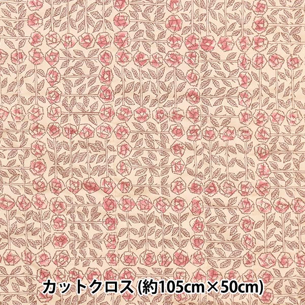 القماش "LIBERTY Liberty Print Tana Lawn قطع القماش تقريبًا. 105 × 50 سم Sleeping Rose CQ3630275-BE" Liberty Japan Liberty Japan