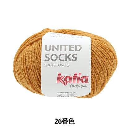 Fil à chaussettes pelote de laine "United Socks 26th Color" Katia Catia