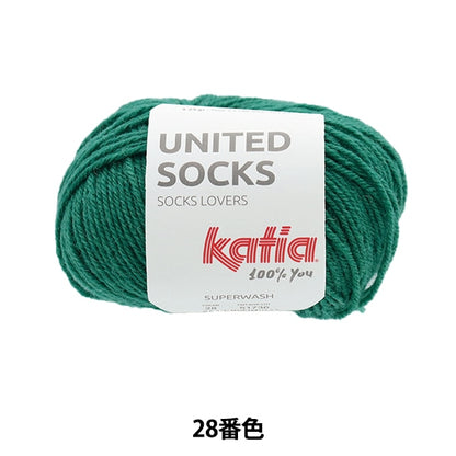 خيوط الجورب خيوط الغزل "يونايتد سوكس كولور 28" كاتيا كاتيا