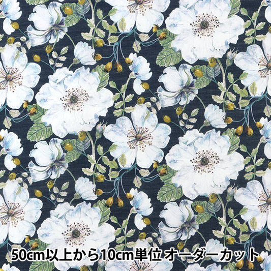 [الكمية من 5] قماش "Liberty Fabrics Lyocell Lawn Dorset Rose DC30096-CS" Liberty Japan Liberty Japan