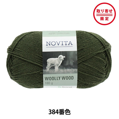 가을과 겨울털실 "Woolly Wood 384 컬러 소나무"Novita Novita