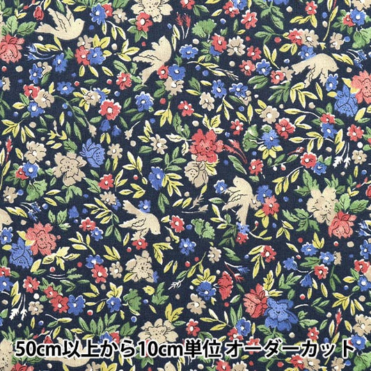 [Dalla quantità 5] Fabric "Liberty Fabric Tanalone Birds Song DC28995-Ae" Liberty Japan Liberty Giappone