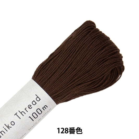 StickereiGarn "SashikoGarn Sashiko -Thread 100m monochrom 128 Farbe " Olympus