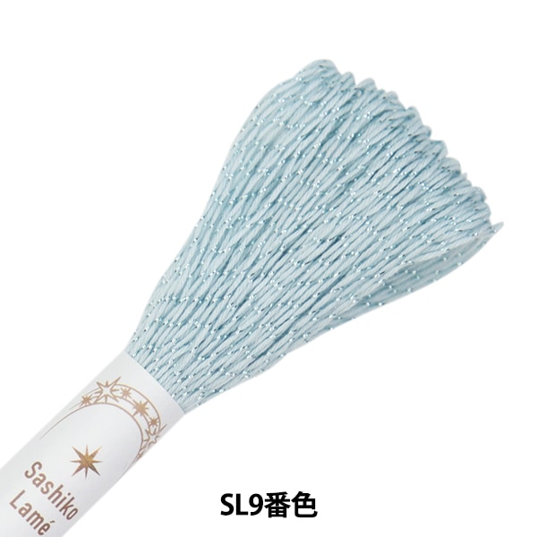 Stickgarn "Sashiko Lame SL9 Farbe" Olympus Olim Pass