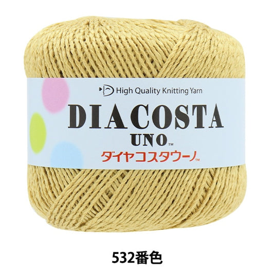 Spring / summerYarn "Diamond Costauno 532 Color Motita" DIAMOND KNITTING YARN