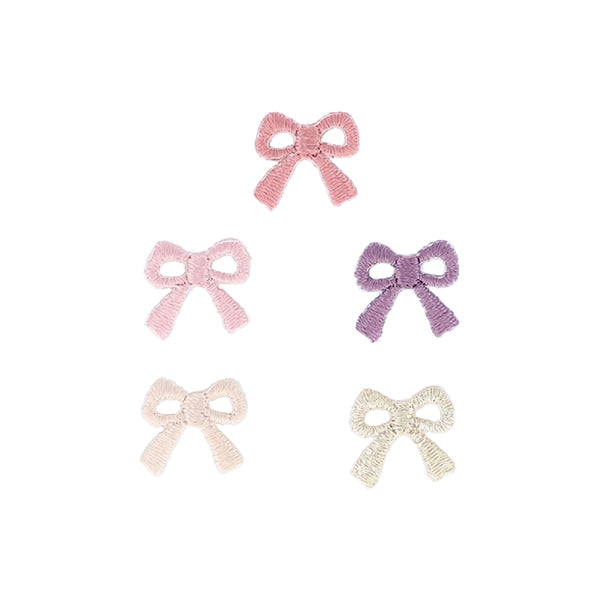 패치 "Seal & Iron Mini패치 리본 핑크 마우 885] KIYOHARA