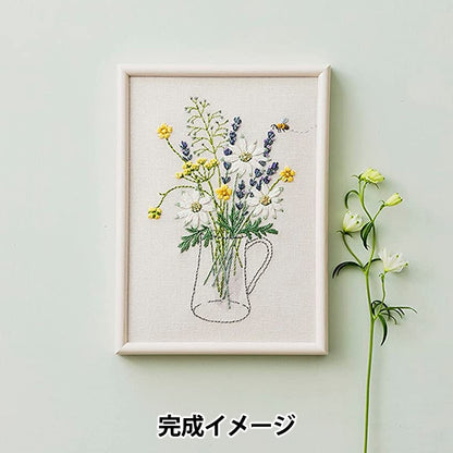 刺繡套件“ kazuko aoki花園素描本花園花園542209” lecien Lecien Cosmo Cosmo