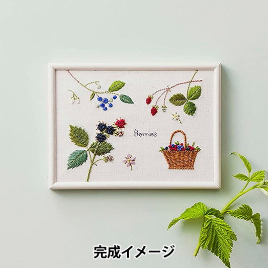 Stickerei Kit "KAZUKO AOKI GARDE SKILDBOOK Garten Berry 542210" Lecien Lecien Cosmo Cosmo