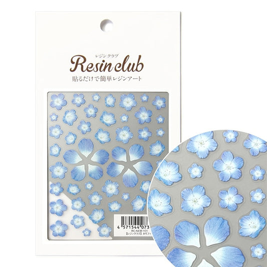 Resin material "Nemophila double-sided RC-NEM-101" resin club