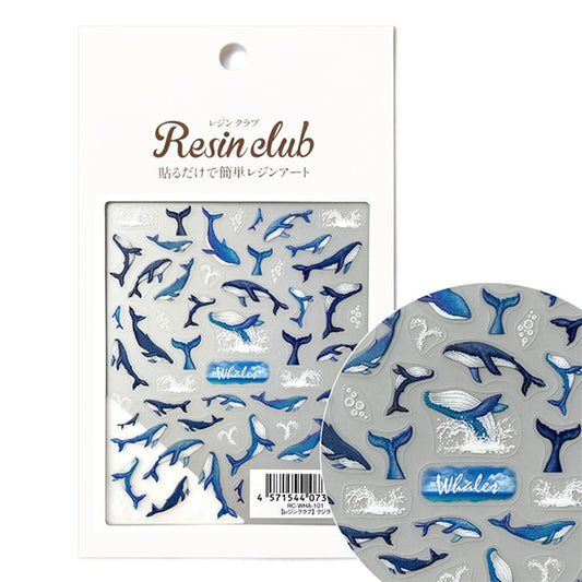 Resin Matériau "baleine RC-WHA-101" Club de résine