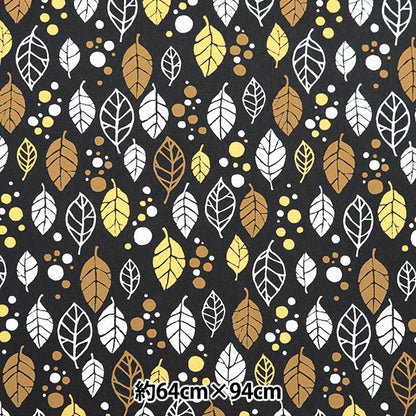 Washi "Machine Makemijiru Zen Paper 3 Leaf Black HOKUOU3"