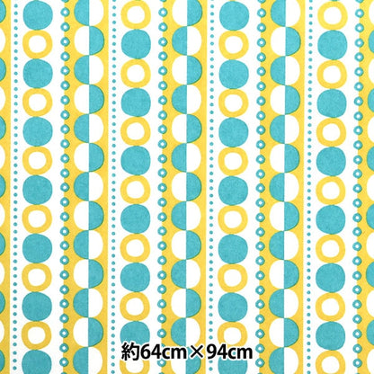 Washi "Machine Machigirou Zen Paper Scandinave Match 34 Pearl Yellow Hokuou34"