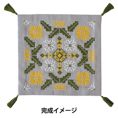 자수키트 "민속 패턴 민들레 포인트 9100" Olympus