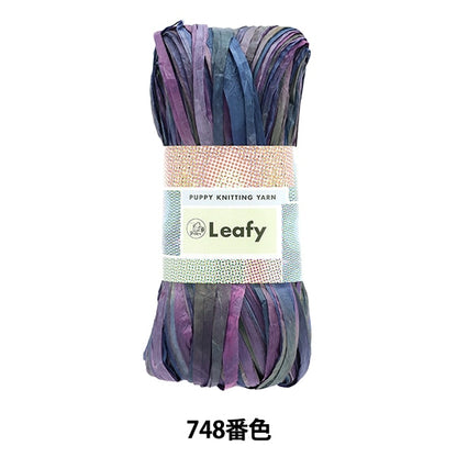 春夏紗線 “多葉（葉）748彩色motita” Puppy