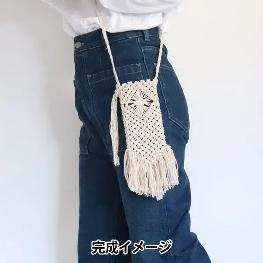 Handicraft kit "Macramesma Hopo Shet Kit Ivory A-001" Sawada Sawada