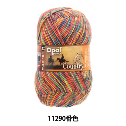 Hilo de calcetín Hilos Ópalo de ópal de "país 4ply 11290 color"