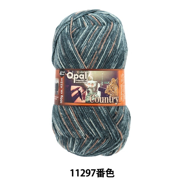 Hilo de calcetín Hilos Ópalo de ópal de "país 4ply 11297 ópal