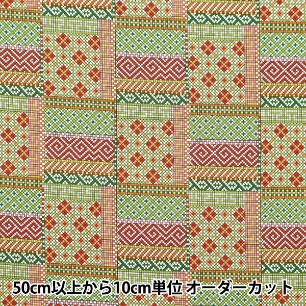 [From quantity 5] Fabric "Liberty Fabric Tana lawn Mosaics 3633212-23ct] Liberty Japan