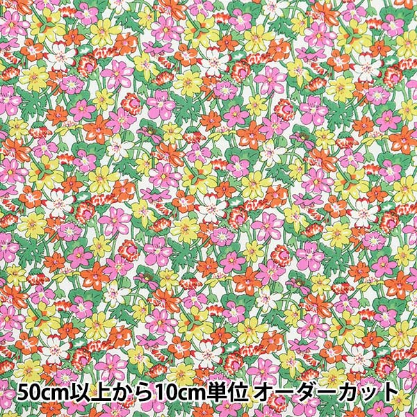 [From quantity 5] Fabric "Liberty Fabric Tana lawn Ira Rose Gates 36333225-23ct] Liberty Japan