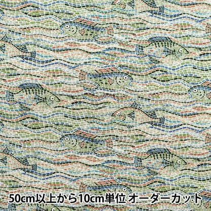 [Da 5] Fabric "Liberty Fabric Tanalone Poseidon 36333245-23BT" Liberty Japan Liberty Japan