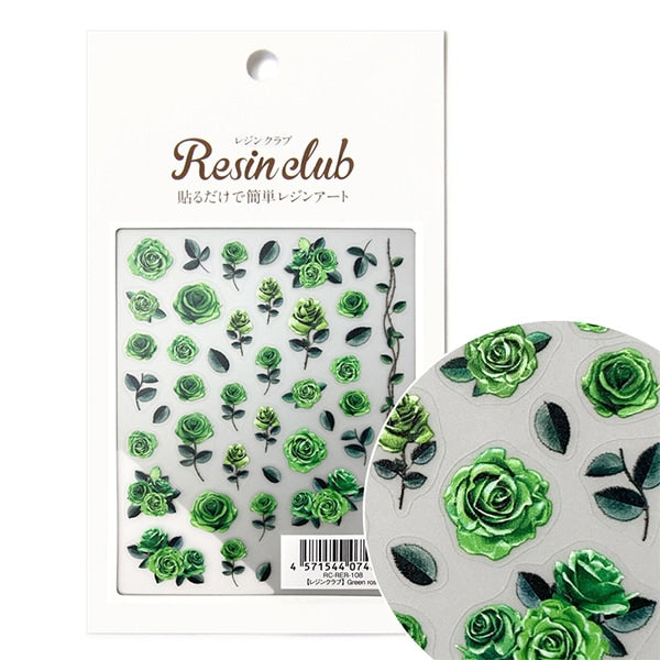 Resin material "GREEN ROSE Double-sided RC-Rer-108" resin club