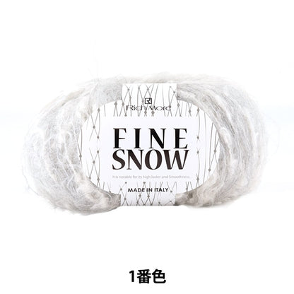 Otoño e inviernoHilos "Fina nieve No. 1 Color" " Richmore Rich más