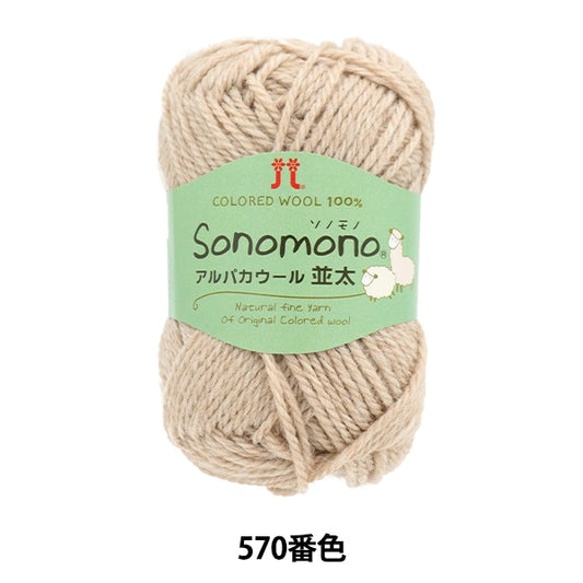 Fall and winterYarn "SonomonoAlpacaWool (Namita) 570 color " Hamanaka