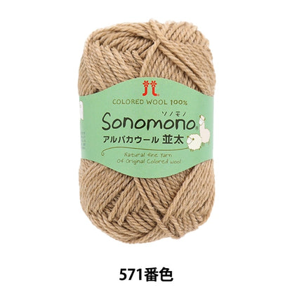 Fall and winterYarn "SonomonoAlpacaWool (Namita) 571 color " Hamanaka