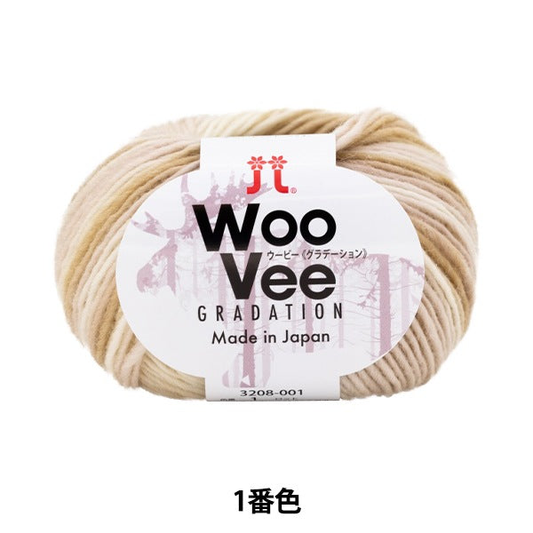 秋冬紗線 “ Waby（漸變）1號顏色” Hamanaka