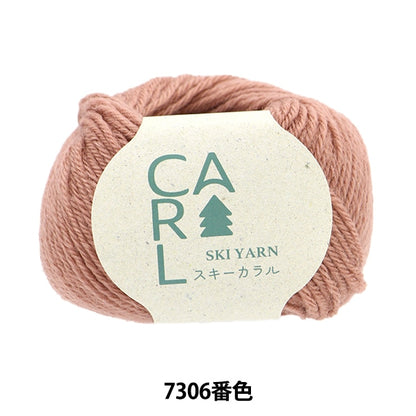Herbst und WinterGarn "Ski -Caral 7306 Farbe" Skiyarn Skigarn