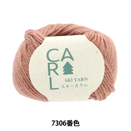 Herbst und WinterGarn "Ski -Caral 7306 Farbe" Skiyarn Skigarn