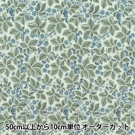 [الكمية من 5] قماش "MODA BEST OF MORRIS Sheeting Morris Meadow Bramble Light Blue 8375-16"