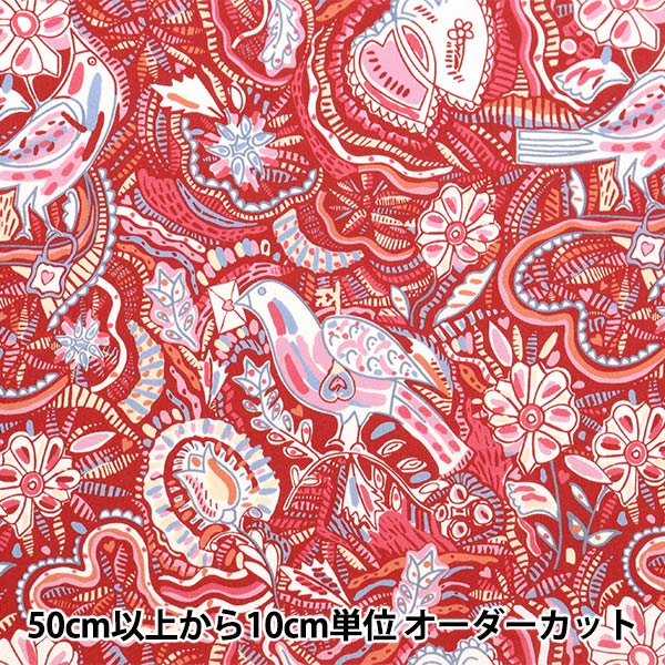 [From quantity 5] Fabric "Liberty Fabric Tana lawn Sweet Heart 3636836-BU] Liberty Japan